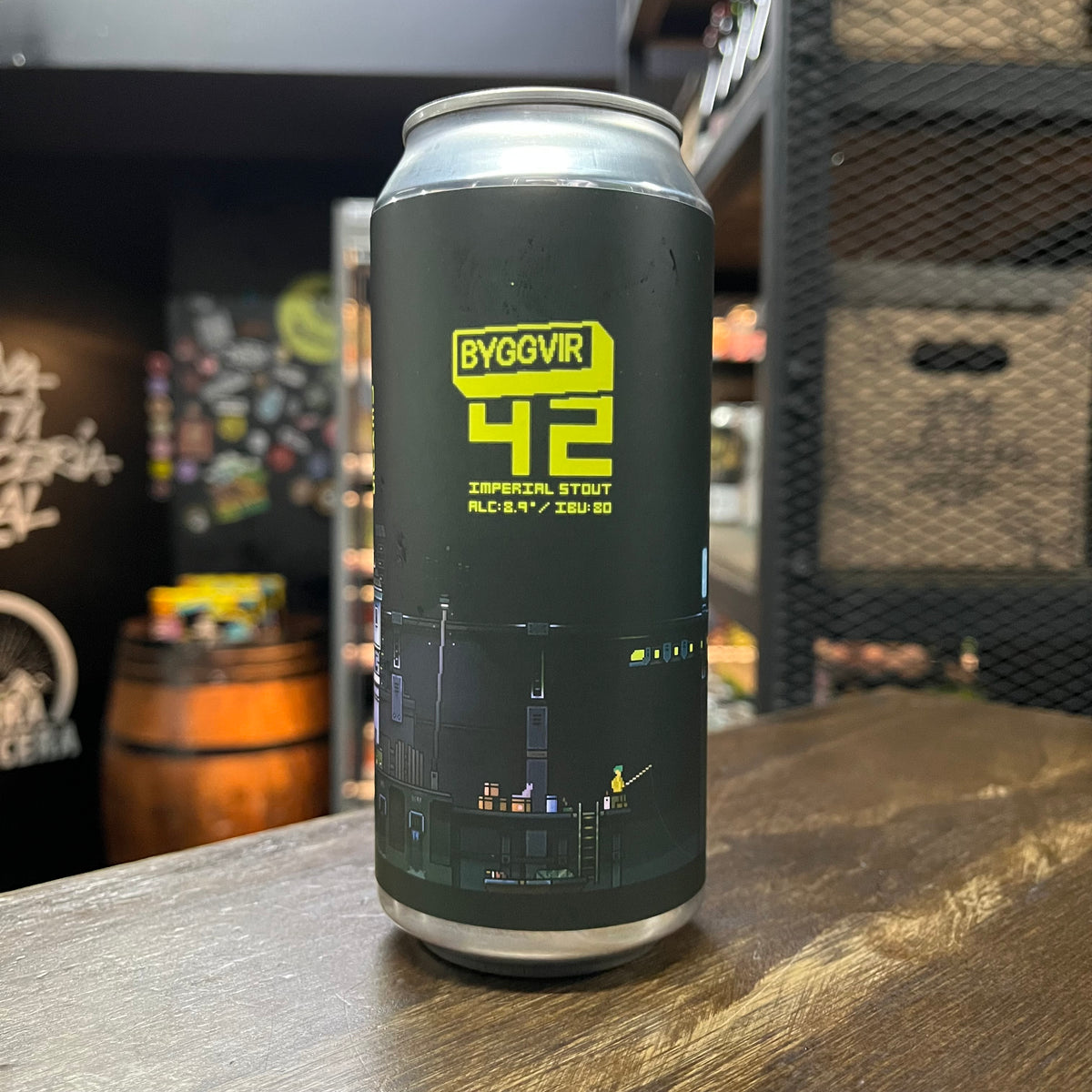 CERVEZA BYGGVIR 42 (Imperial Stout) Tierra Cervecera