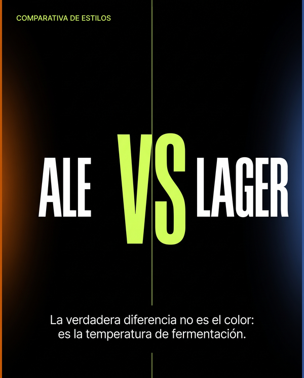 Ale vs Lager: la temperatura que separa dos mundos cerveceros