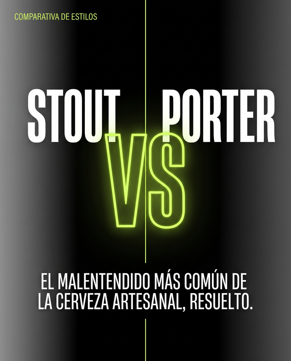 Stout vs Porter: la malta tostada marca la diferencia
