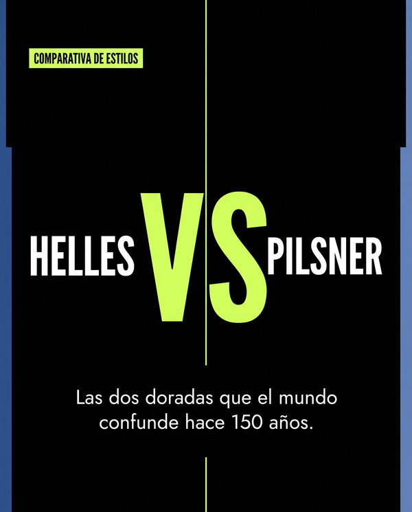 Helles vs Pilsner: Alemania y Chequia, la misma idea