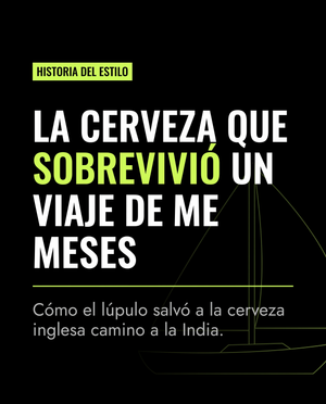 La cerveza que sobrevivió un viaje de meses
