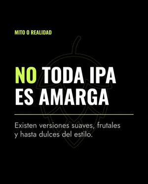 No toda IPA es amarga: mito o realidad