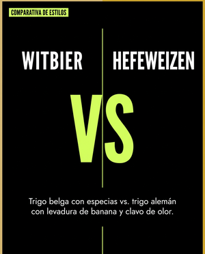 Witbier vs Hefeweizen