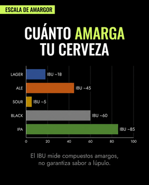 Escala de amargor: cuánto amarga realmente tu cerveza