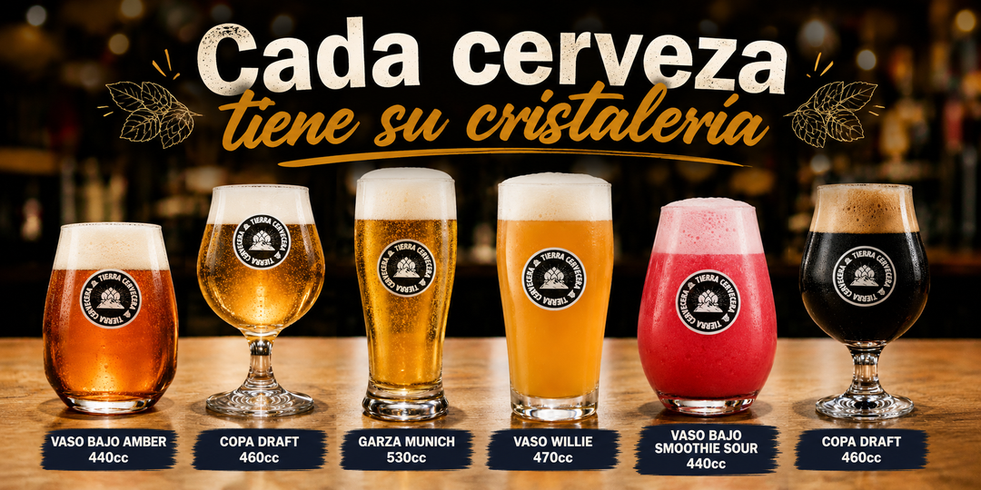 Cristalería para Cerveza Artesanal