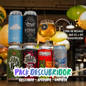 Pack Descubridor + Copa de Regalo
