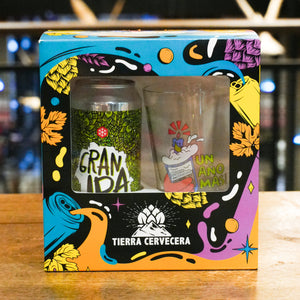 ESTUCHE DE REGALO IPA (Vaso Pinta 500 ml + Granizo Gran IPA)