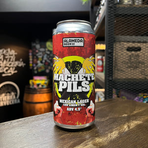 ALAMEDA BEER CO MACHETE PILS Mexican Lager
