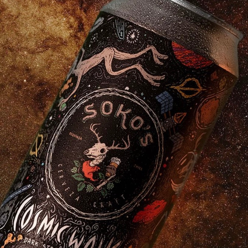 ファミコンチョコ　ゴーリア　ウォース SOKOS COSMICWALK Dark — Cerveza Artesanal Strong Ale | TC – Tierra