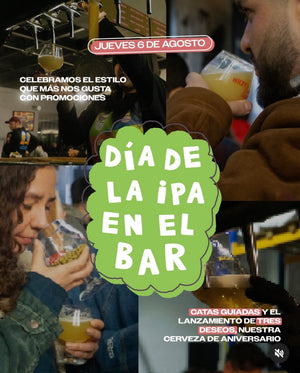 HASTA PRONTO “DIA DE LA IPA” - 06/AGOSTO 15:00