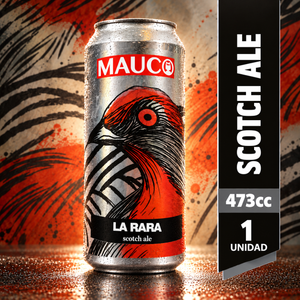Cerveza Mauco Rara Scotch Ale 5,5º Ale 473 cc