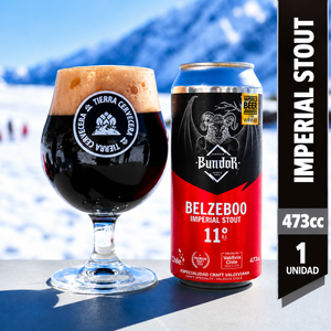 Cerveza Bundor Belzeboo Imperial Stout 11º 473 cc