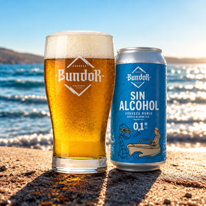 Cerveza Bundor Sin Alcohol Blonde Ale 0º 355 cc