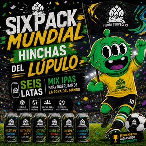 Sixpack Mundial 6x Hinchas del Lúpulo IPA