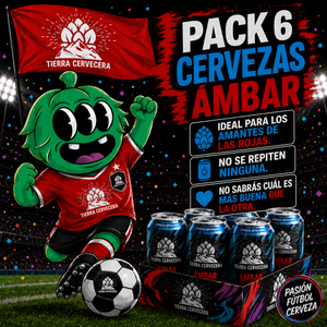 Sixpack Mundial 6x La Roja Cervecera Ámbar