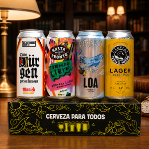 Regalo Padre Cerveza Box Papa Ligero