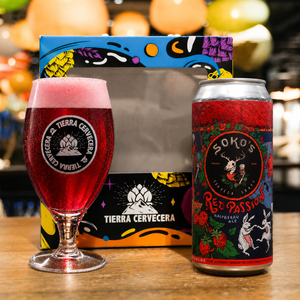Estuche Regalo + Copa Beer Cheer + Cerveza Frutal