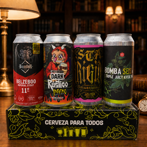 Regalo Padre Cerveza Box Papa Intenso