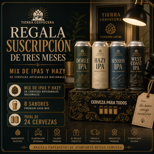 Suscripción Regalo Cerveza IPA - 3 Meses