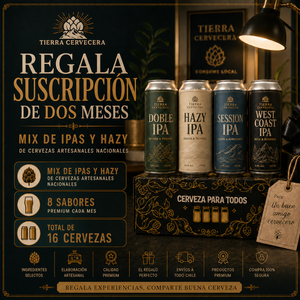 Suscripción Regalo Cerveza IPA - 2 Meses