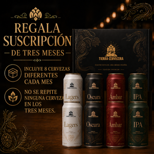 Suscripción Regalo Cerveza Explorador - 3 Meses