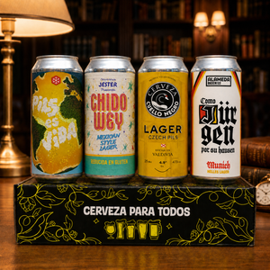Regalo Padre Cerveza Box Papa Ligero