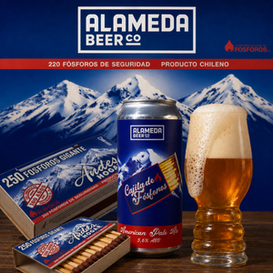 ALAMEDA BEER CO CAJITA DE FÓSFOROS Amercian Pale Ale