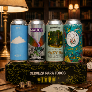 Regalo Hombre Cerveza Box 4x Hazy IPA