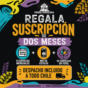 Suscripción Regalo Cerveza Explorador - 2 Meses