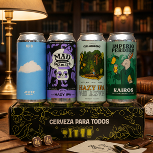 Regalo Hombre Cerveza Box 4x Hazy IPA
