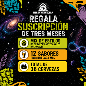 Suscripción Regalo Cerveza Fanático - 3 Meses