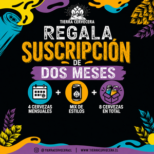 Suscripción Regalo Cerveza Starter - 2 Meses