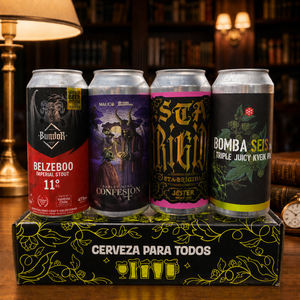Regalo Padre Cerveza Box Papa Intenso