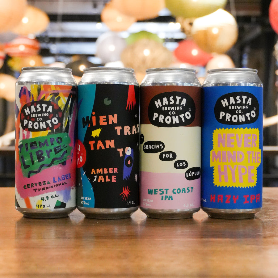 Pack 4x HASTA PRONTO