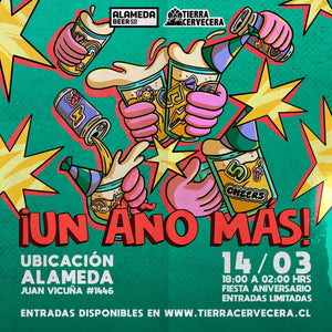 Ticket Sábado 14 de Marzo Aniversario