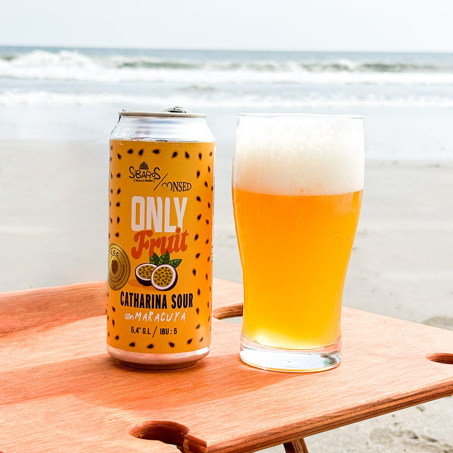 CERVEZA SIBAROS ONLY FRUIT MARACUYA (Ketlle Sour) – Tierra Cervecera