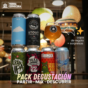 Pack Degustación + Vaso de Regalo