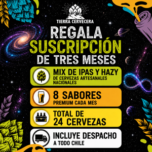 Suscripción Regalo Cerveza IPA - 3 Meses