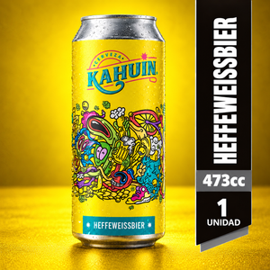 Cerveza Kahuin Hefeweissbier 4º 473 cc