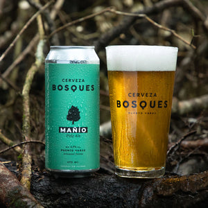 Cerveza Bosques Mañio Pale Ale 4,7º 473 cc