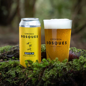Cerveza Bosques Quila Belgian Blonde Ale 5,6º 473 cc
