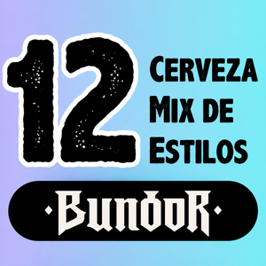 Pack 12 un. Cerveza Mauco Mix Estilos 473 cc