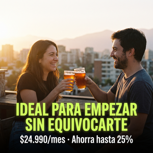 Nivel Catador - brindis en terraza urbana al atardecer