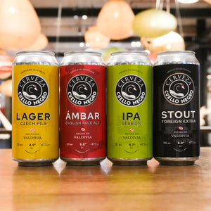 Pack 4x  Cuello Negro