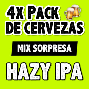 Pack Cerveza Mix Sorpresa 4x Hazy IPA