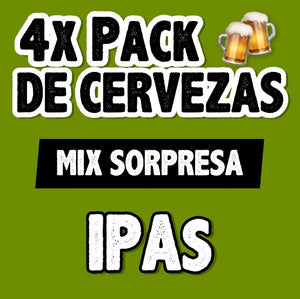 Pack Cerveza Mix Sorpresa 4x IPA