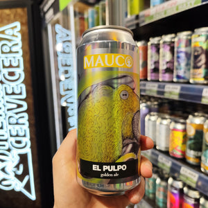 Cerveza Mauco Pulpo Golden Ale 5º Ale 473 cc