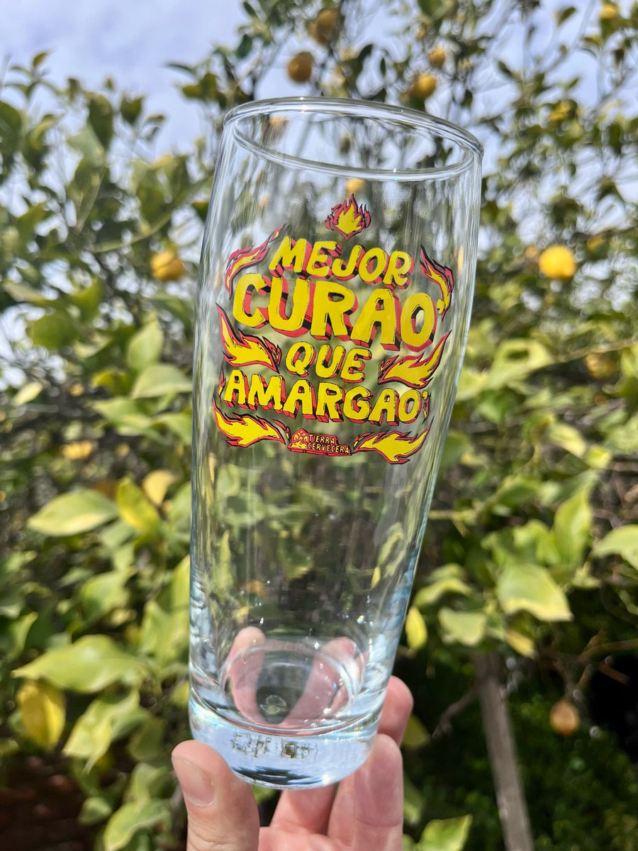 VASO WILLI MEJOR CURAO QUE AMARGAO 500 ML