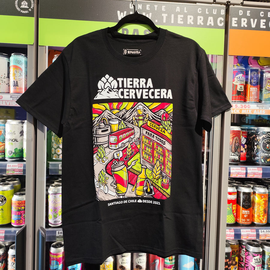 POLERA EFNART TIERRA CERVECERA CITY