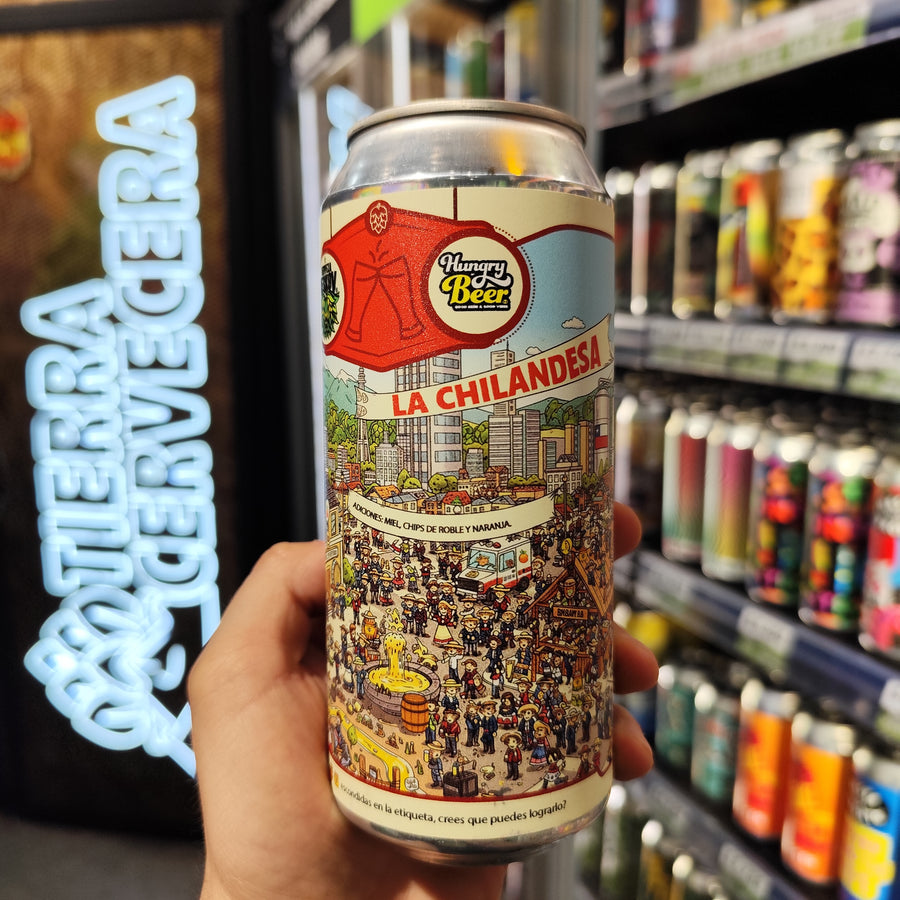 LA CHILANDESA (Irish Red Ale miel, chips de roble y cáscara de naranja)